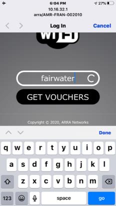 Report – Georgia technology evaluation 5 2.1.3 Enter TokenPassword or Get Voucher